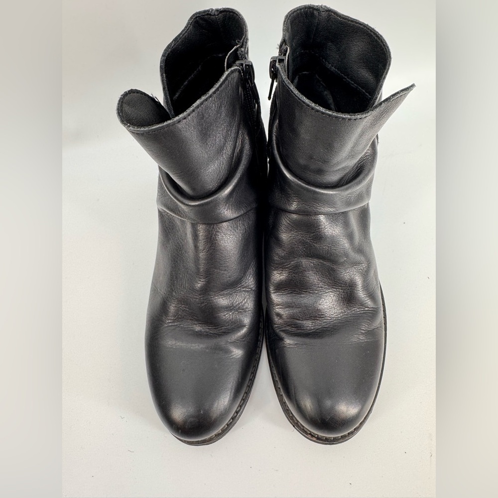Avellini Portugal Black Genuine Leather moto boot 7,5 - Picture 3 of 4